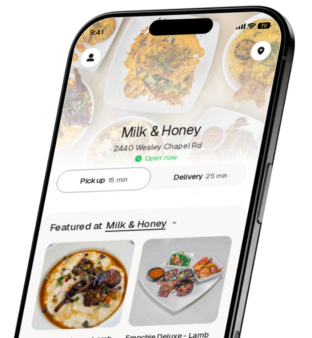 Milk & Honey app preview