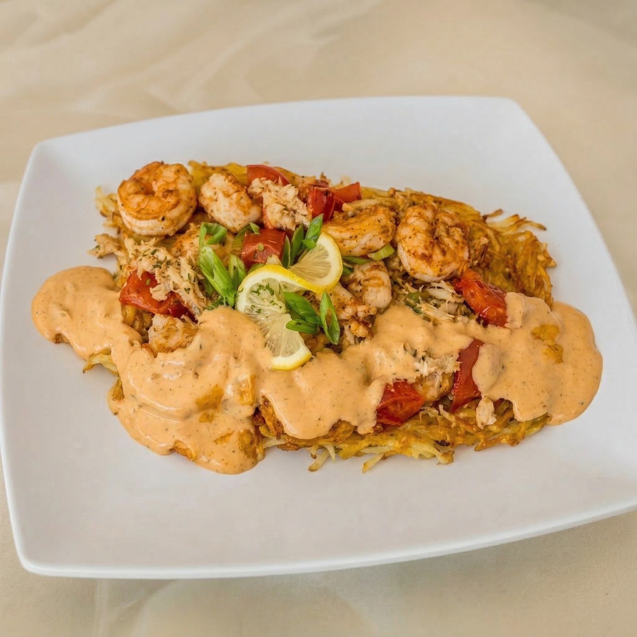 Seafood Sensation - Seafood Hash.