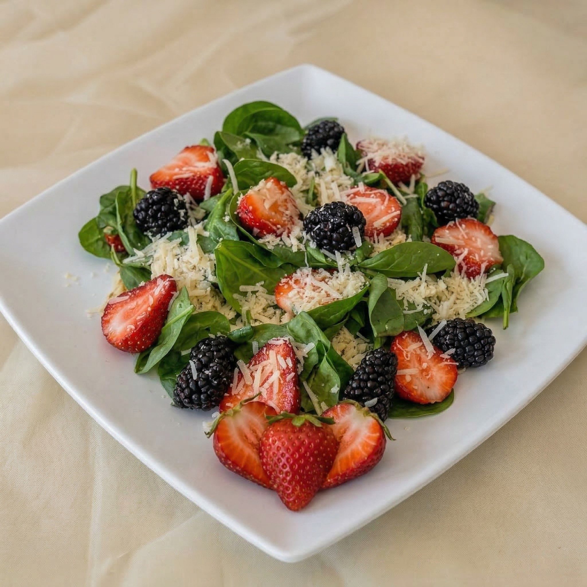 Berry Berry - Spinach Salad.