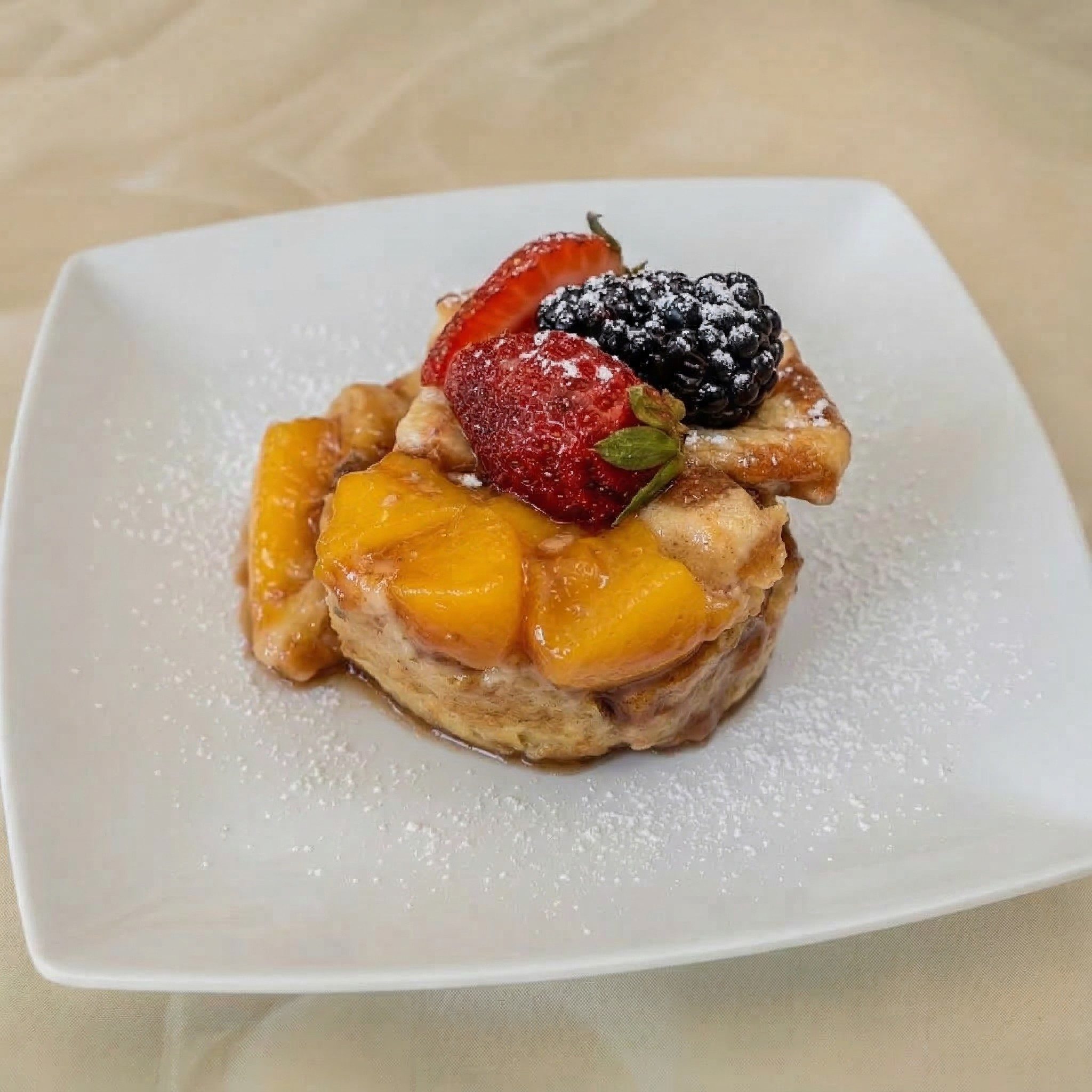 Peach Cobbler.