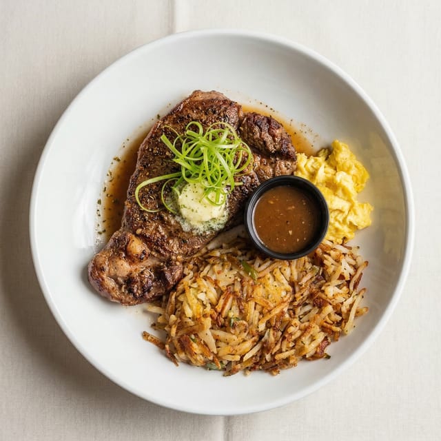 Uptown - Steak Eggs & Potatoes.