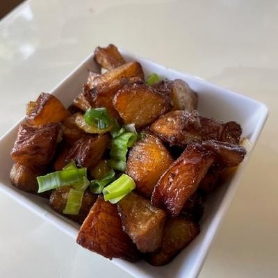 Red Potatoes with Onions & Bell Peppers.