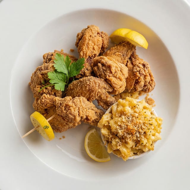 (215) Fried Chicken Platter.