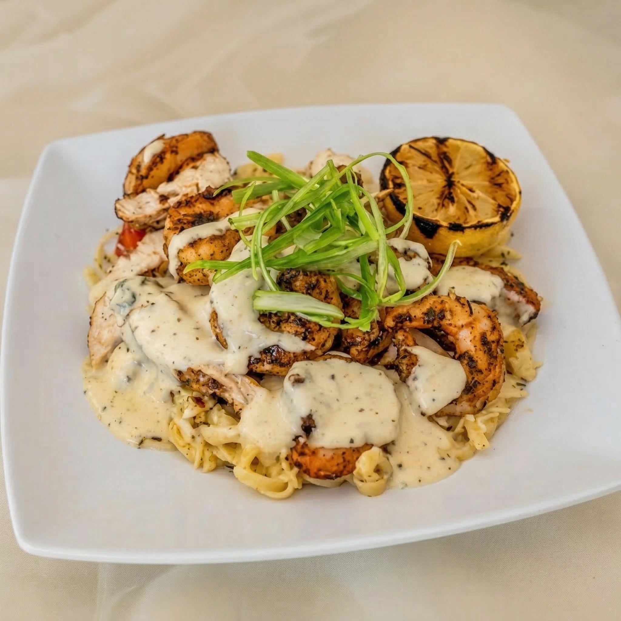 Duet - Chicken & Shrimp.